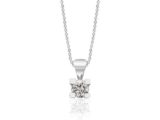 0.18 CT Pırlanta Tektaş Kolye