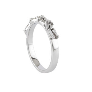 0.28 Ct Pırlanta Baget Yüzük