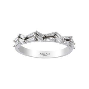 0.28 Ct Pırlanta Baget Yüzük