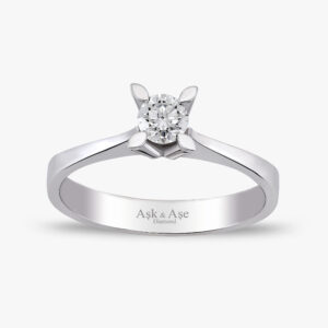 0.23 Ct Pırlanta Tektaş Yüzük