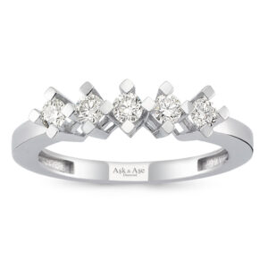 0.50 Ct. Beştaş Pırlanta Yüzük 14 Ayar