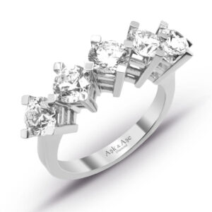 Beştaş Pırlanta Yüzük 2.47 Ct. Modern Tasarım