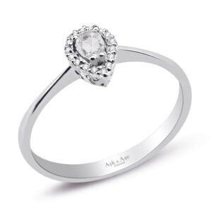 0.15 ct Damla Pırlantalı Yüzük