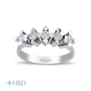0.70 Ct Pırlanta Beştaş Yüzük