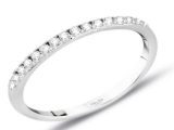 0.15 Ct Pırlanta Yarım Tur Yüzük