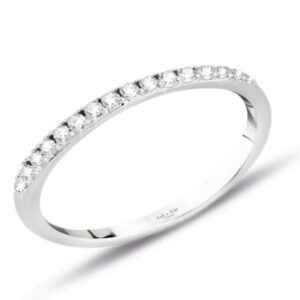 0.15 Ct Pırlanta Yarım Tur Yüzük