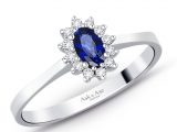 0.45 Ct. Safir Pırlanta Yüzük