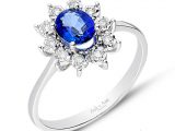 1.15 Ct Safir Pırlanta Yüzük