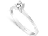 Tektaş Altın Yüzük Pırlanta  0.10 CT –  14K – F/VS