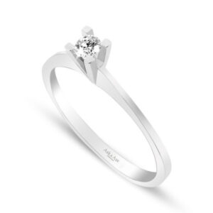 Tektaş Altın Yüzük Pırlanta 0.10 CT – 14K – F/VS