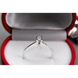 Tektaş Altın Yüzük Pırlanta 0.10 CT – 14K – F/VS