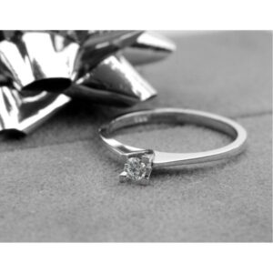 Tektaş Altın Yüzük Pırlanta 0.10 CT – 14K – F/VS