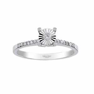 0.12 Ct Tektaş Pırlanta Yüzük