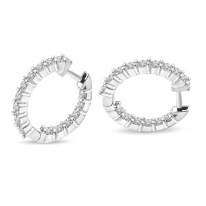 1.76 ct Pırlanta Halka Küpe
