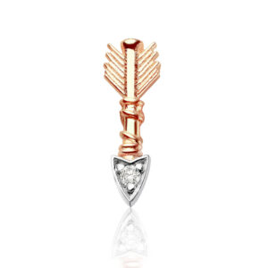 Pırlanta Ok Görünümlü Tragus Küpe