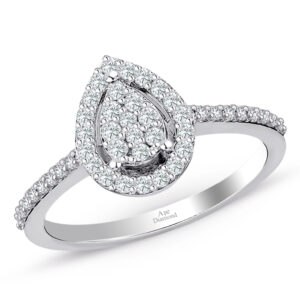 0.52 Ct Damla Pırlanta Yüzük