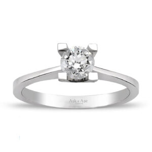 0.50 ct Tektaş Pırlanta Yüzük