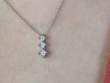 0.07 Ct. Tria Pırlanta Kolye