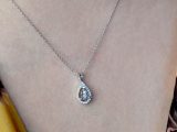 0.12 Ct. Damla Model Pırlanta Kolye