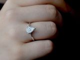 0.18 Ct. Damla Modern Tasarım Pırlanta Yüzük