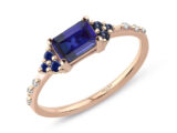 Delazul Rose Safir Yüzük