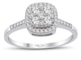 0.55 Ct Pırlanta Coronet Yüzük