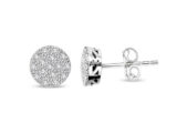 0.23 Ct Pırlanta Coronet Küpe