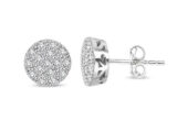 0.49 Ct Pırlanta Coronet Küpe