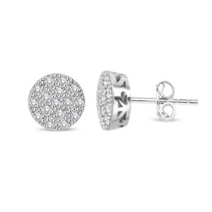 0.49 Ct Pırlanta Coronet Küpe