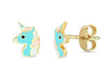 Unicorn Çocuk Altın Küpe