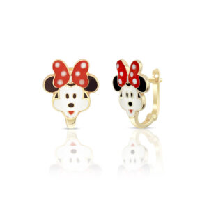 Mickey Çocuk Altın Küpe