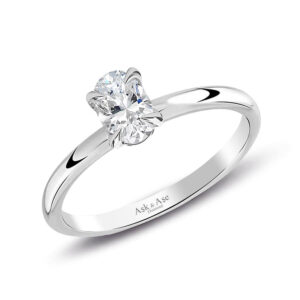 0.40 Ct Pırlanta Oval Tektaş Yüzük