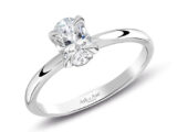 0.50 Ct Pırlanta Oval Tektaş Yüzük