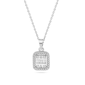 Taşlı Modern Baget Altın Set