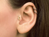 Taşlı Tragus Küpe