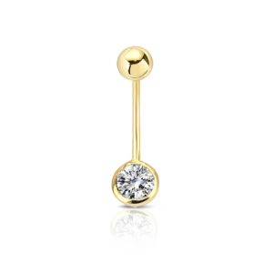 Altın Göbek Piercing