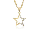 Stars Rime Altın Kolye