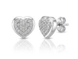 0.26 Ct Kalpli Pırlanta Küpe