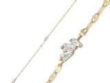 Trapez Lolie Altın Bileklik